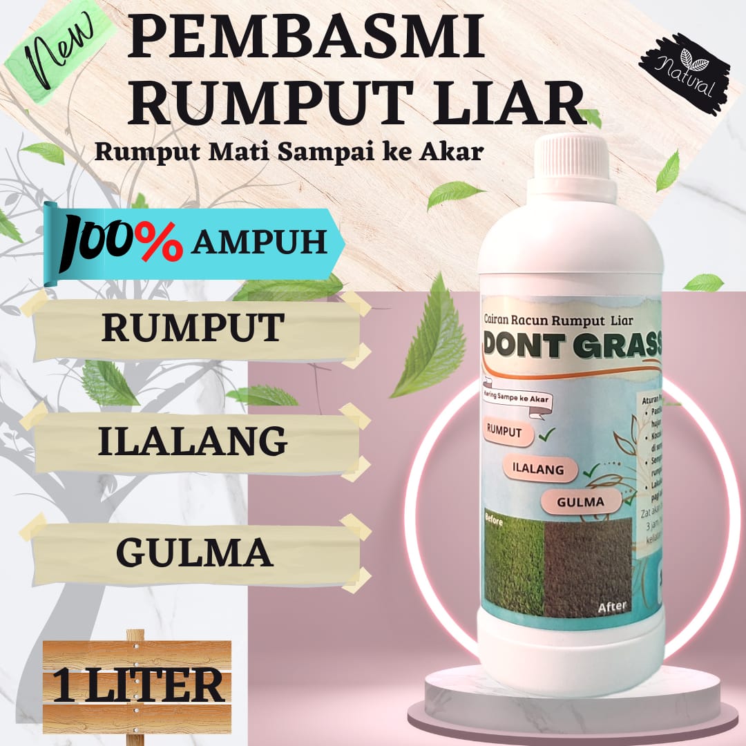 Racun Rumput Liar Hama Dan Gulma Efektif Membasmi Rumput Liar Dont