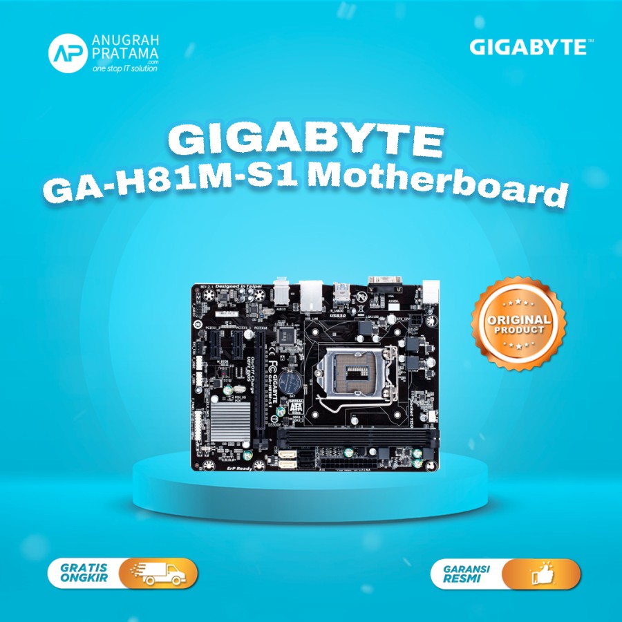 Motherboard Gigabyte GAH81MS1 SOCKET 1150 Lazada Indonesia