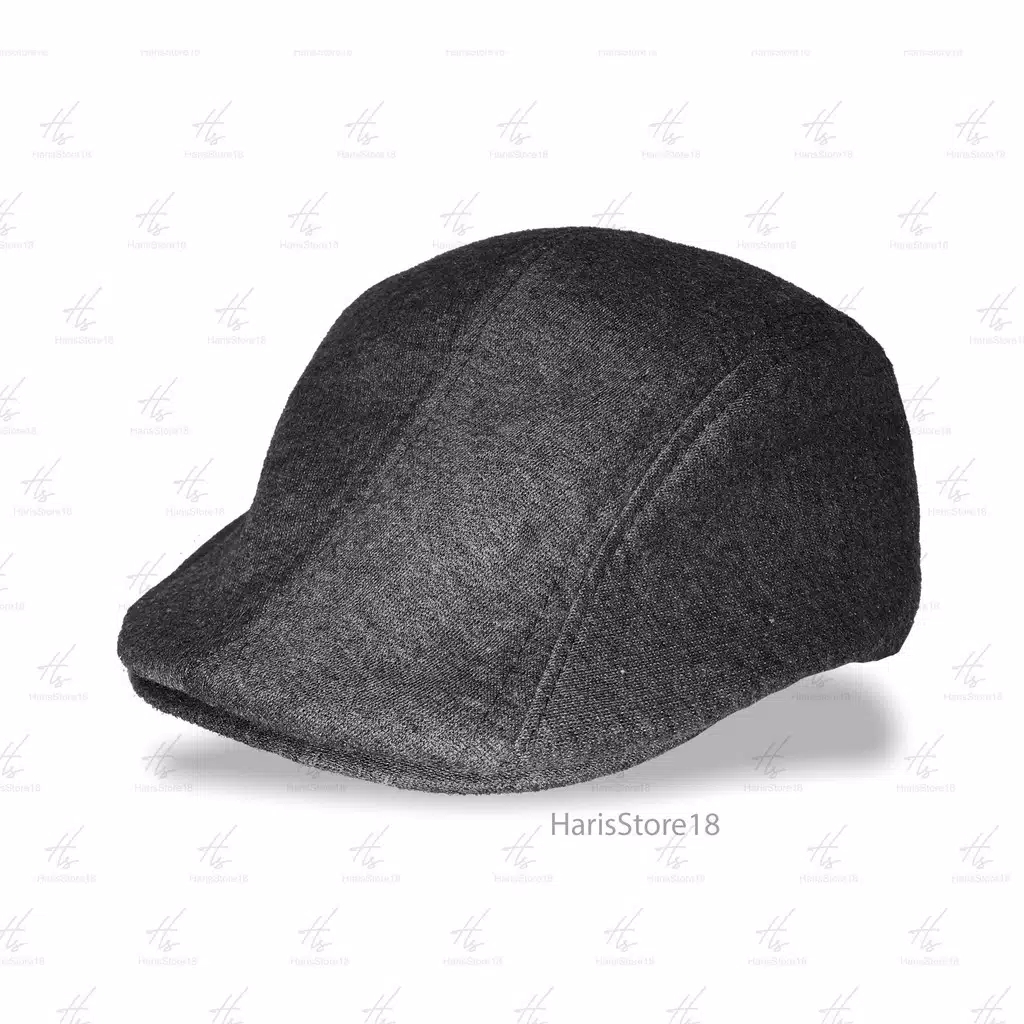 Topi Kodok / Flat Cap Hat / Topi Copet 