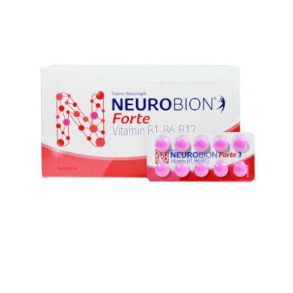 Neurobion Forte Strip Isi 10 Tablet | Lazada Indonesia