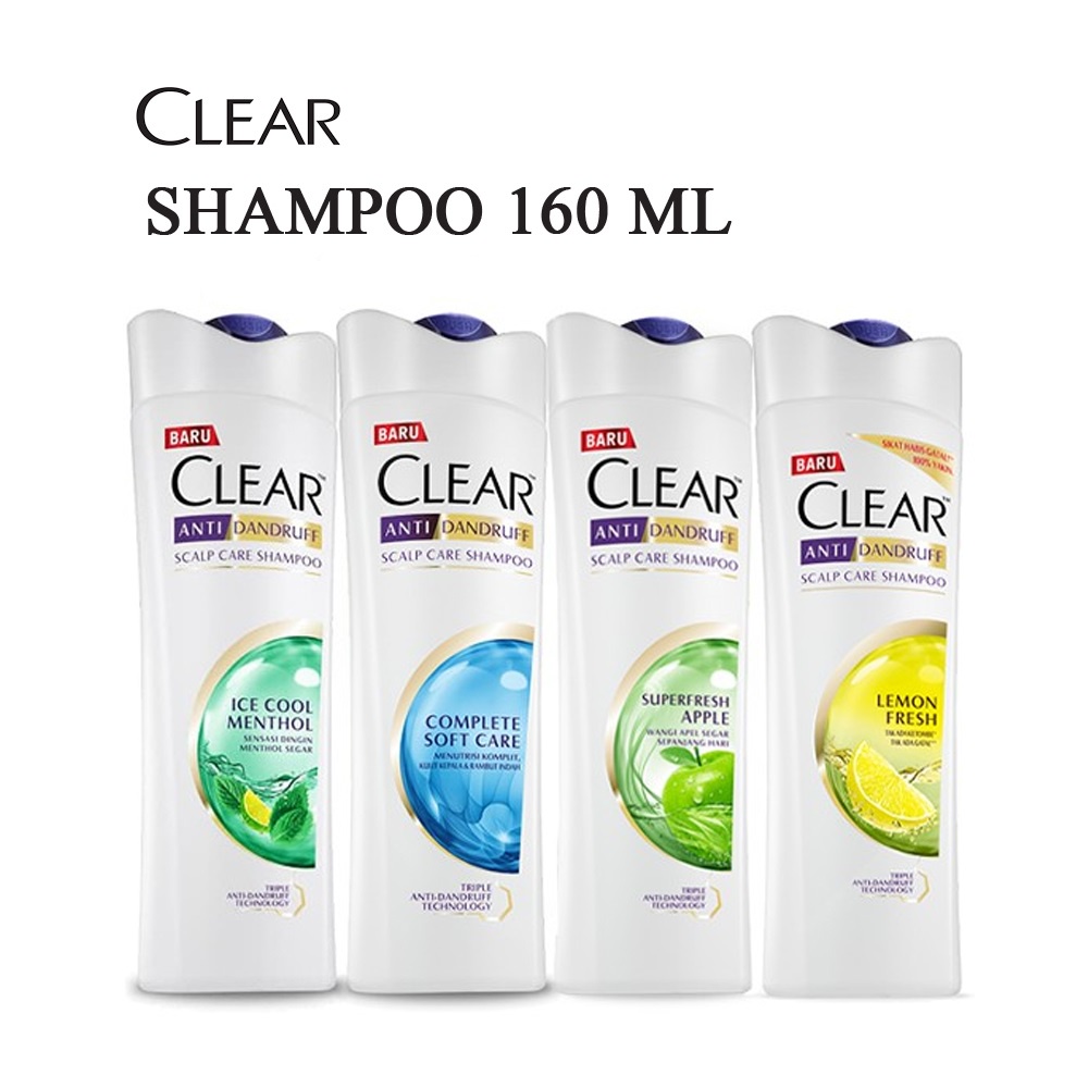 Clear Shampoo Anti Ketombe Sampo Clear 160 ml Lazada Indonesia