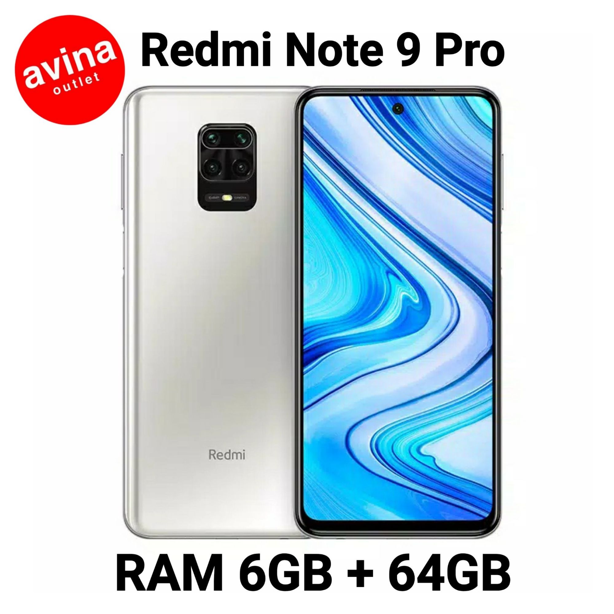 Xiaomi Redmi Note 9 Pro 6/64GB Garansi Resmi