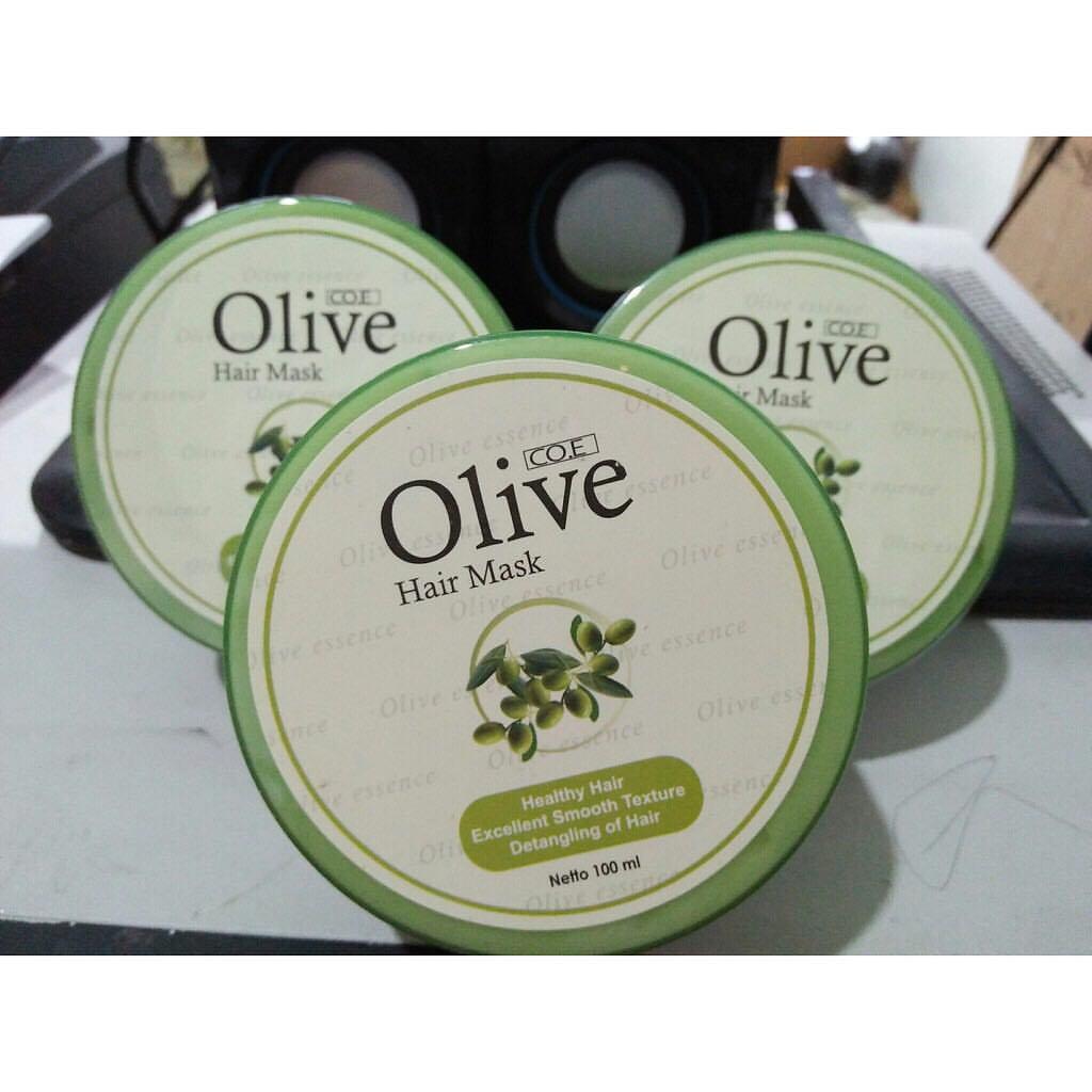 Masker Rambut Olive Hair Mask Bpom Masker Rambut Rontok Vitamin