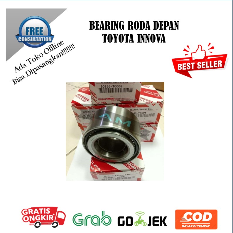 BEARING INNOVA LAHER HUB BEARING RODA DEPAN TOYOTA INNOVA Lazada