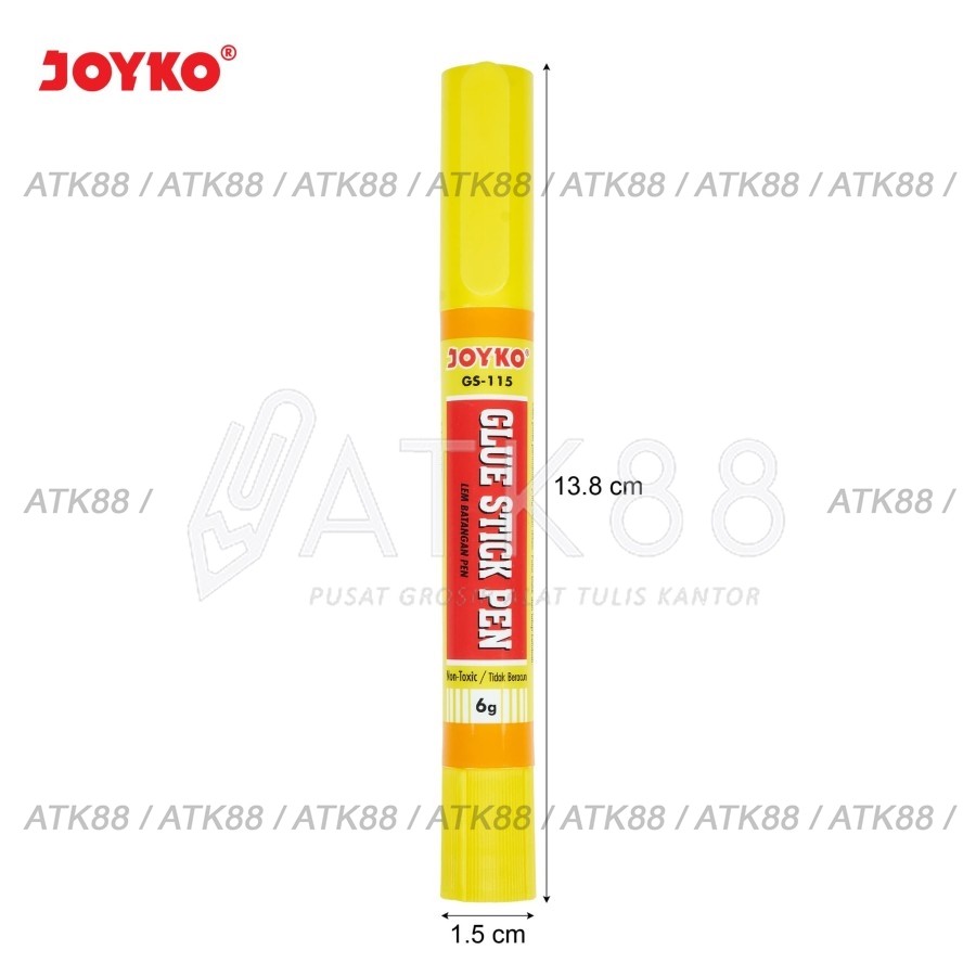 Glue Stick Joyko GS115 Lem Batang Pen Glue Stick Pen 6gr Lazada