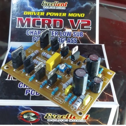 DRIVER POWER MCRD V2 PCB FIBER SUB LOw | Lazada Indonesia