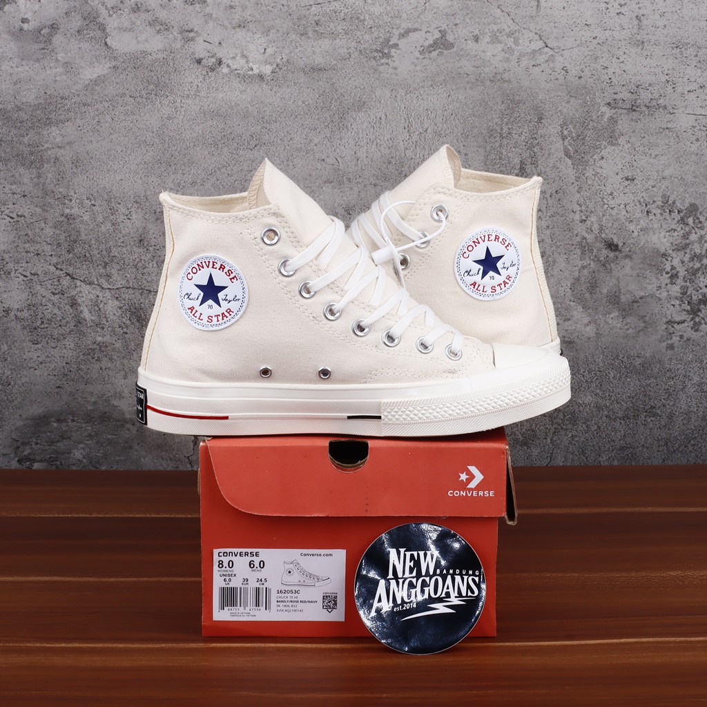 converse barely rose high top