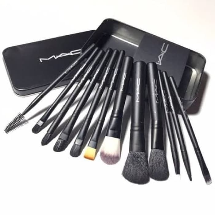 Free ONGKIR! Bisa COD!! MAKEUP BRUSH / KUAS MAKEUP M.A.C ISI 12 JENIS BRUSH B2008 Sedia Juga Make up lengkap murah/Make up lengkap murah 1 set/Make up wardah lengkap/Make up remaja