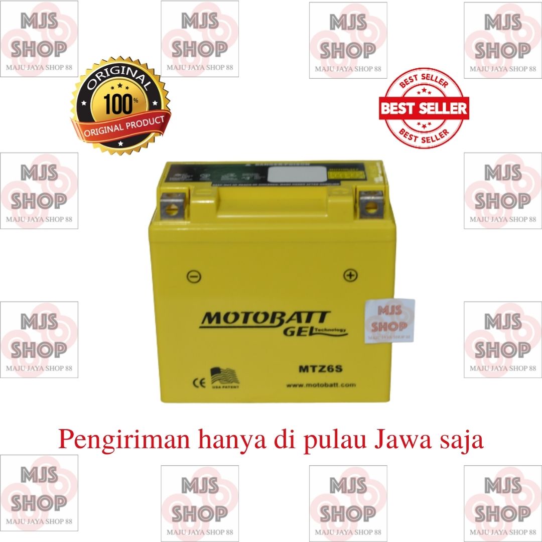 Aki Kering Motor Freego 125S Fazzio Filano MTZ6S MOTOBATT GTZ7S GTZ6V