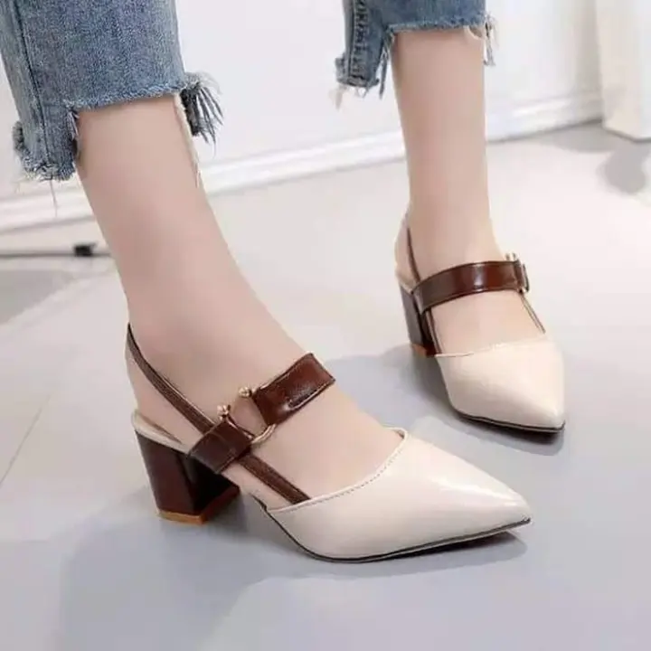 High Heels Wanita 2020 Pesta Import Branded Korea Murah Tahu Kaca Highheels Kondangan Tali Hak Remaja Kekinian Terbaru Tinggi Dewasa Sepatu Sepatu Wanita Hak Chunky Sephia Ht71 Cream 37 Cv546 Lazada Indonesia