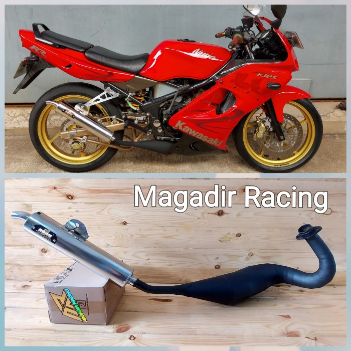 Knalpot Ninja R & RR Ahau1 Special Standar Racing 100% Original Ahau ...
