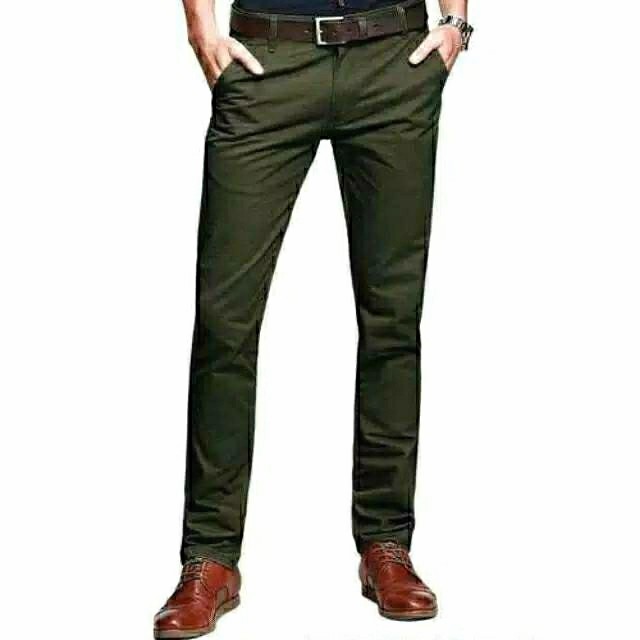 Jual Chinos Dark Green Terbaru - Jun 
