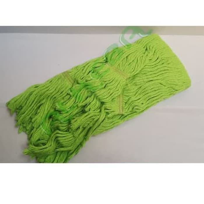 Kain refill mop hijau / kain pel hijau kain lap pel rumah | Lazada