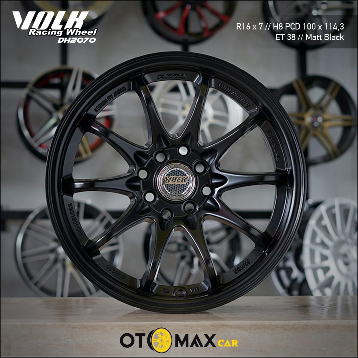 Velg Mobil Volk DH2070 Ring 16 Matt Black