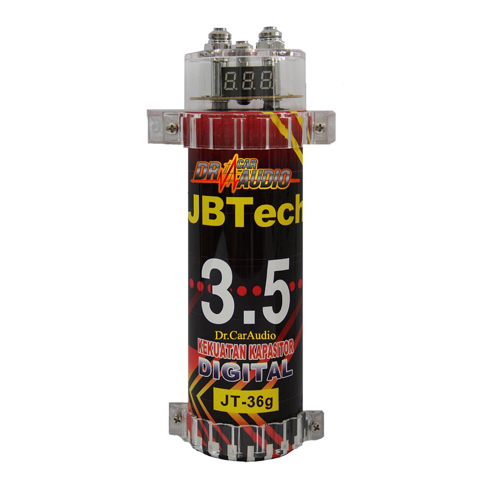 Kapasitor Bank Audio Mobil / JB-Tech / JT-36g / 3.5-Farad