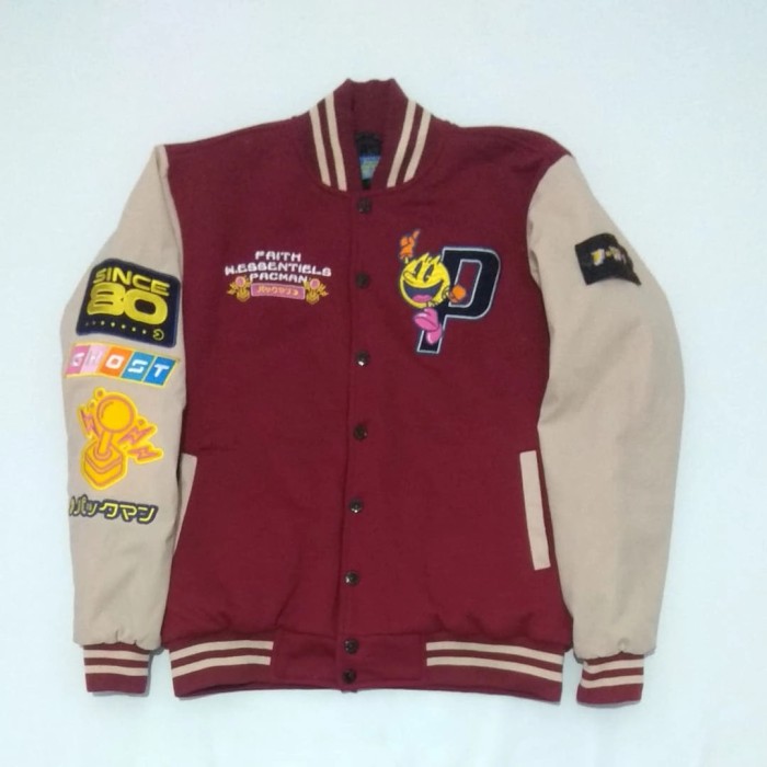 pacman varsity jacket