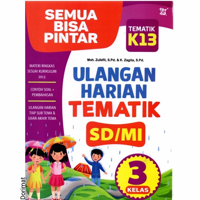 BUKU SEMUA BISA PINTAR ULANGAN HARIAN TEMATIK SD/MI KELAS 3 - MOH ...