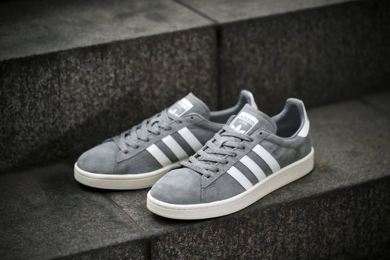 SEPATU ADIDAS CAMPUS PREMIUM ABU TERBARU SEPATU SNEAKERS CASUAL PRIA WANITA KASUAL KETS KULIAH KEREN TERBARU TRENDI
