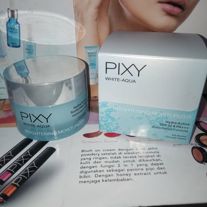 pixy white aqua brightening moisturizer