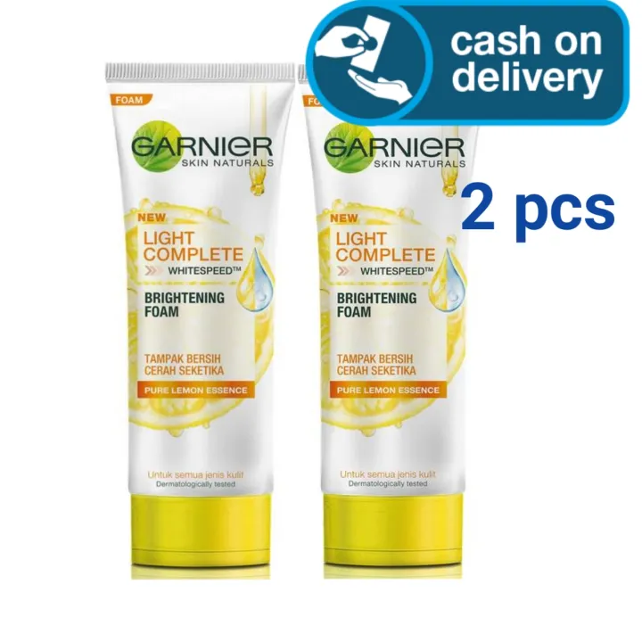 pencuci muka garnier light complete