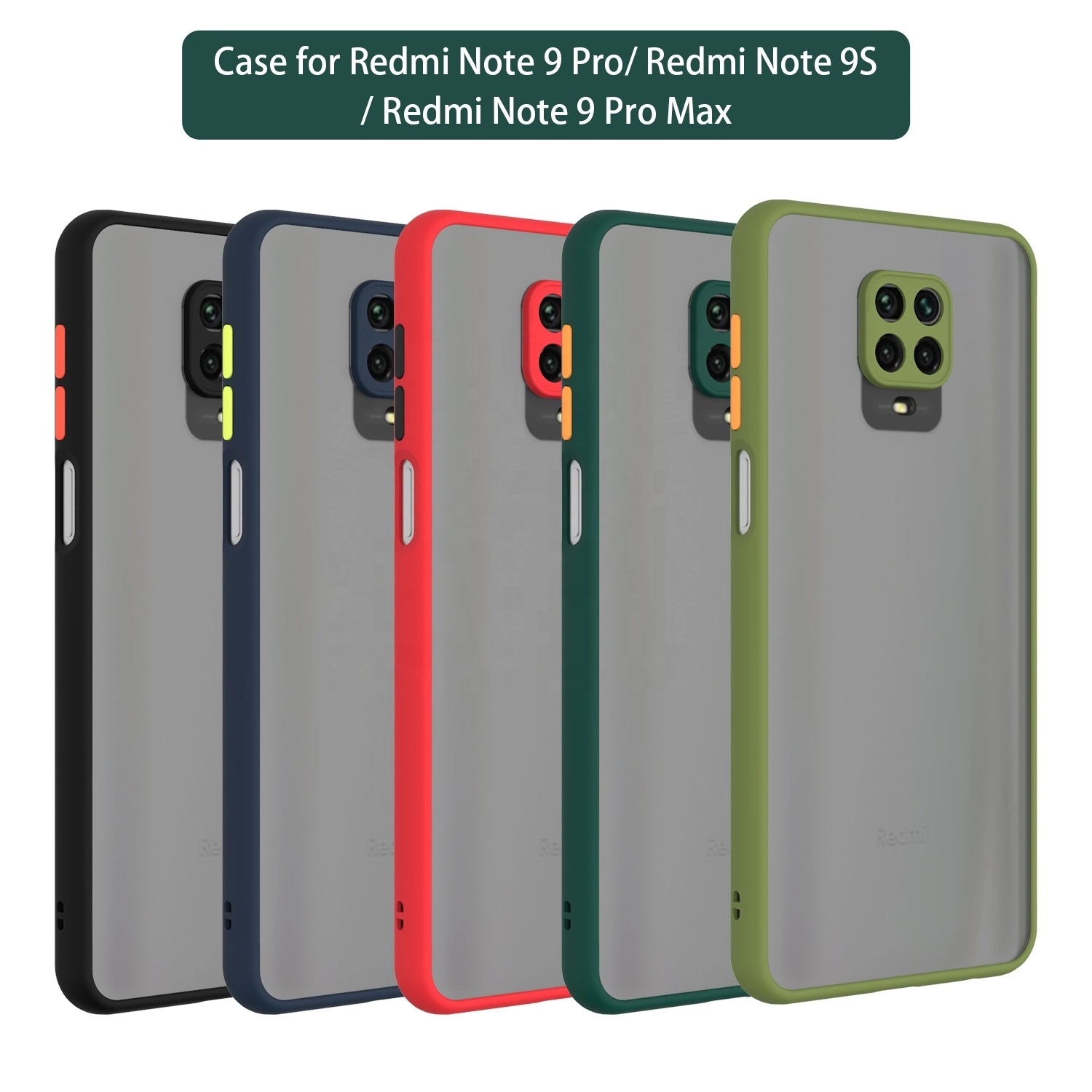 Redmi Note PRO Case Aero Hard Soft Armor Matte Back Cover