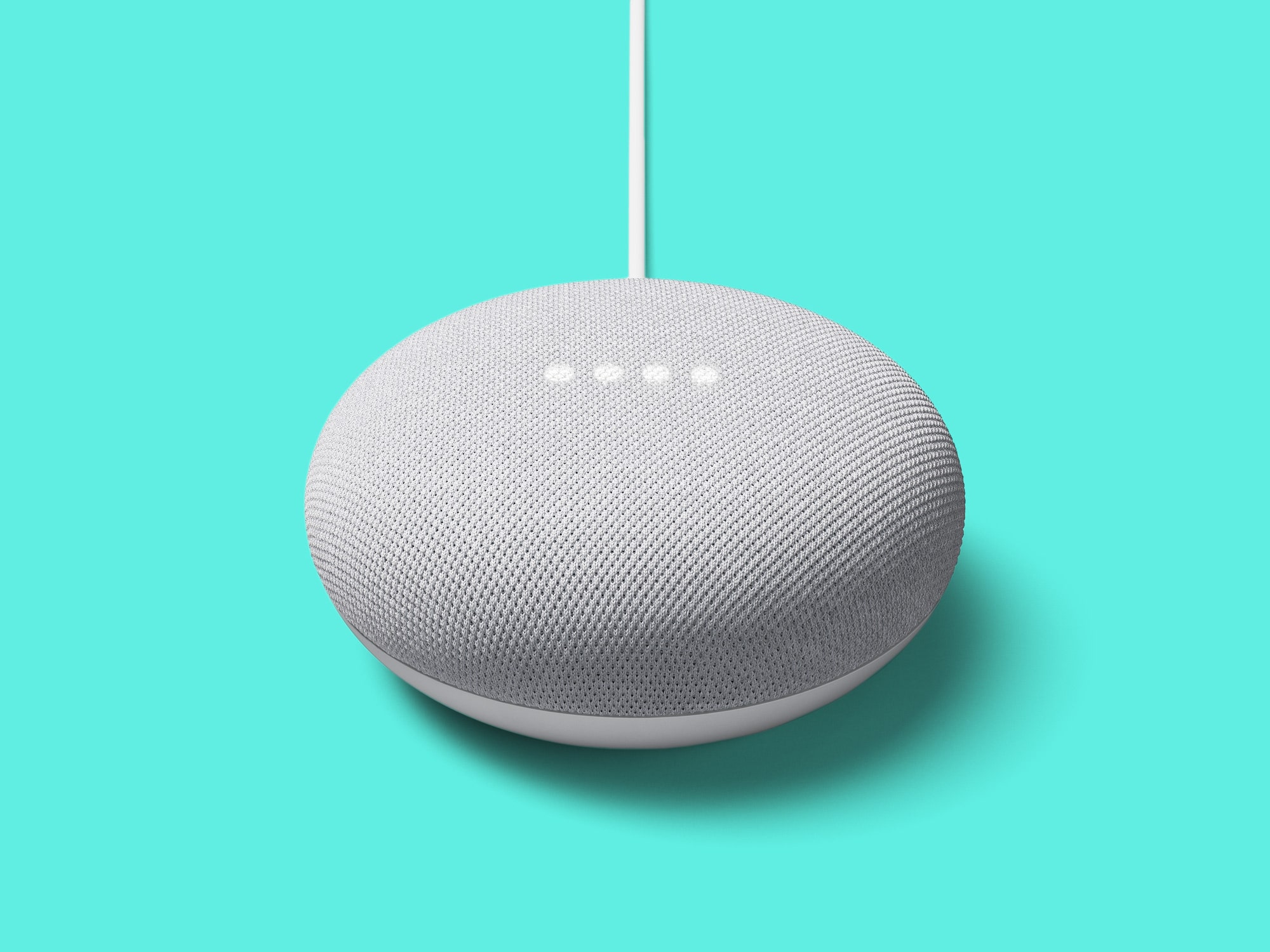 Google GOOGLE NEST MINI CHALK グーグル スピーカー - アンプ