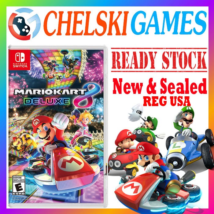 Nintendo Switch Mario Kart 8 Deluxe / Mario Kart 8 GMKNSL2668 Lazada