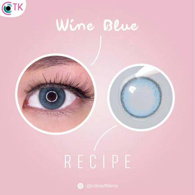 Recipe Softlens 14.5 MM by CTK Softlen Soflen Softlense Warna Normal