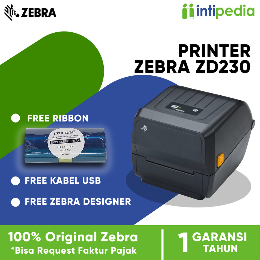 Printer Barcode Zebra Zd230 Zd 230 Original Lazada Indonesia 8416