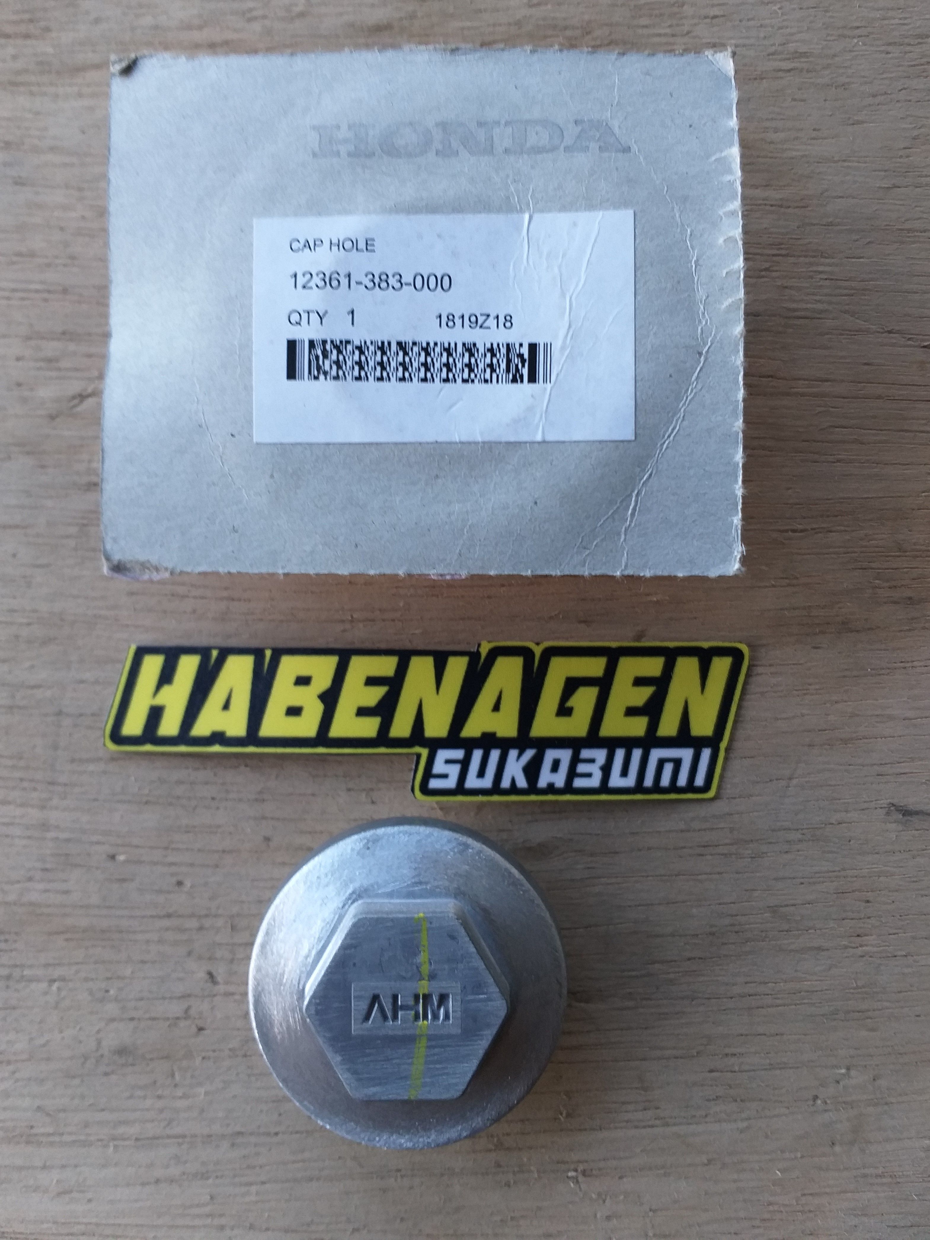 Pièce Détachée OEM Honda - Référence 12361383000 - Pour Modèles CT125, TL125, NX125, VT1300