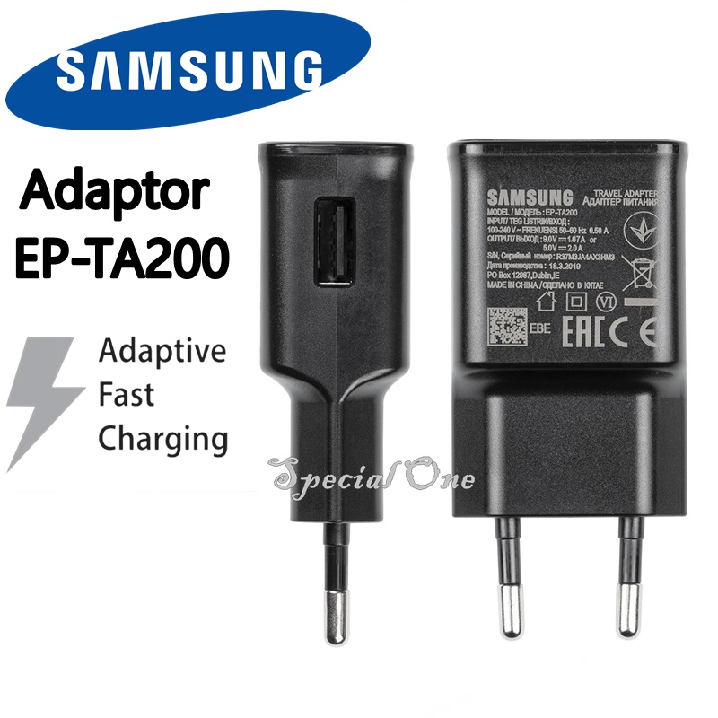 Adapter Adaptor Kepala Charger Samsung Fast Charging 15W EP-TA200
