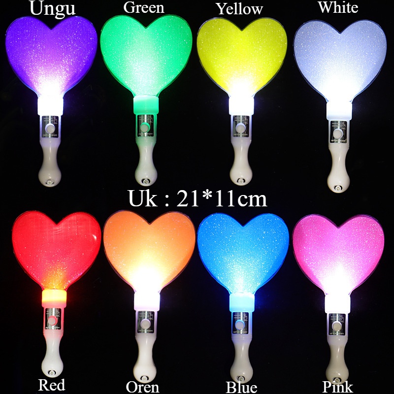 1Pcs LIGHT STICK Tongkat Lampu Flash Stick Bentuk Bintang Star Love Led ...