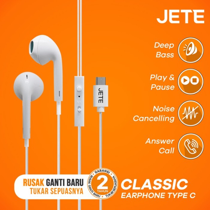 Earphone type best sale c terbaik