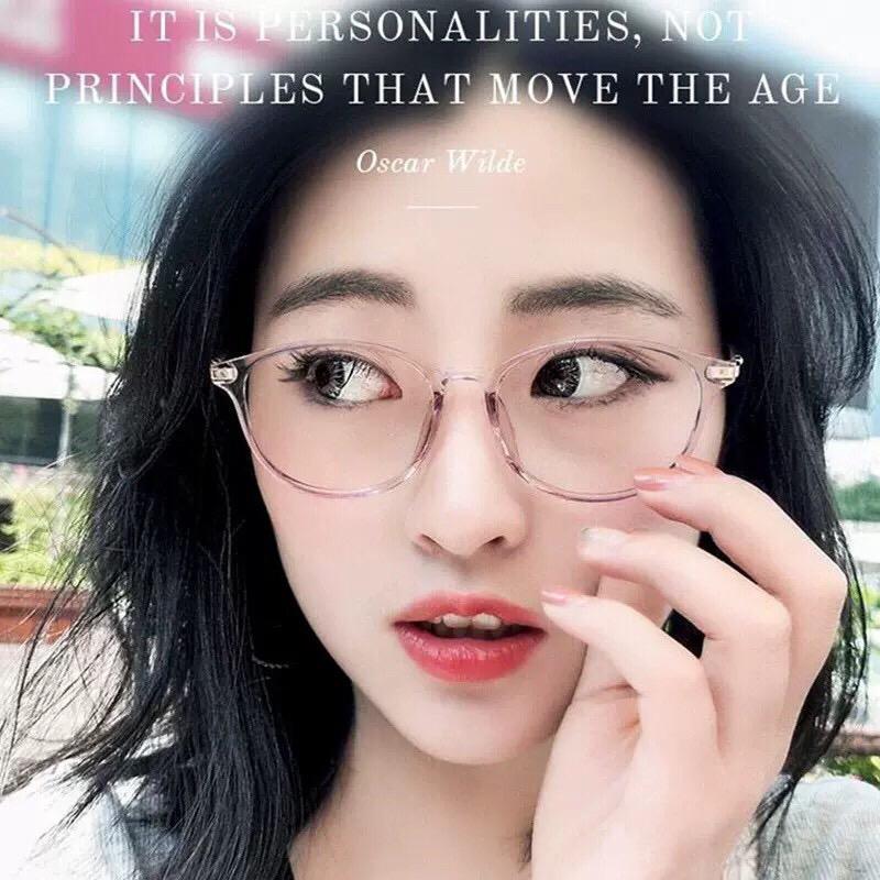 MAOBEAUTY Kacamata Gaya Keren Trendy Fashion Kacamata Pelindung Radiasi Kacamata Wanita Kacamata Pria