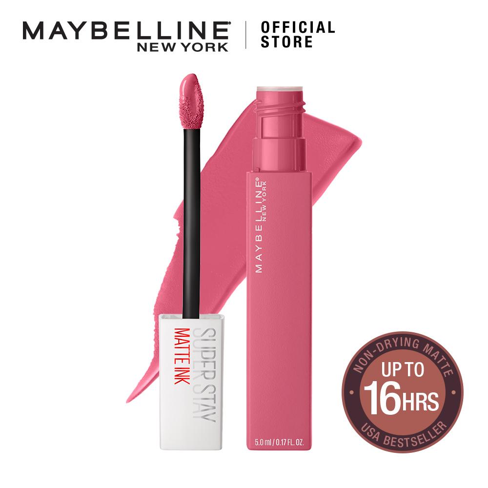 Maybelline SuperStay Matte Ink City Edition Liquid Lipstick Lipstik Matte Lipcream Matte Tahan Lama 16 Jam