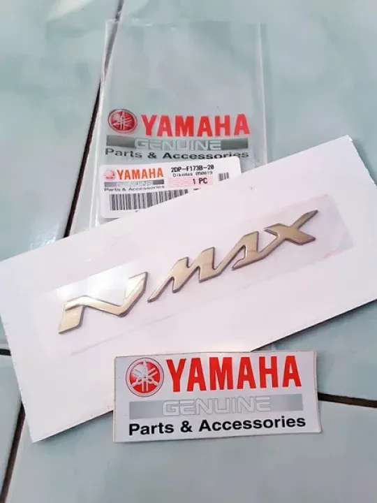 Emblem Nmax Gold Asli Yamaha Lazada Indonesia