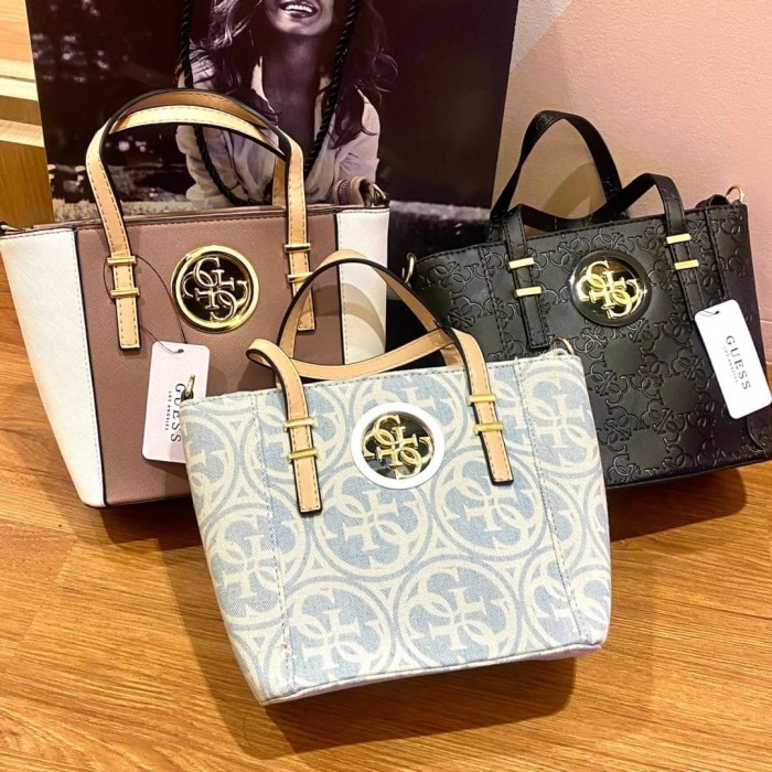 guess small tote bag