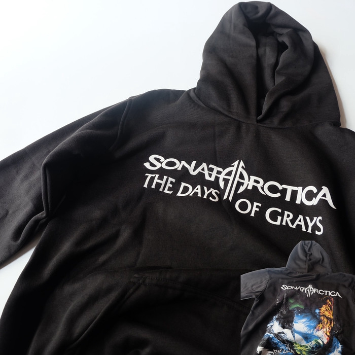Jaket Hoodie Band Power Metal Sonata Arctica TEBAL Fleece