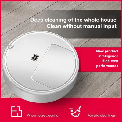 【Ready stock/on sale】 Smart Home Sweeping Robot Lazy Household Automatic Cleaning Machine Household Appliance Vacuum Cleaner Portable Automatic Vacuum Cleaner