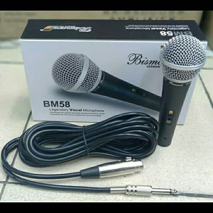 Mic Kabel Bismarck BM 58 Original | Lazada Indonesia