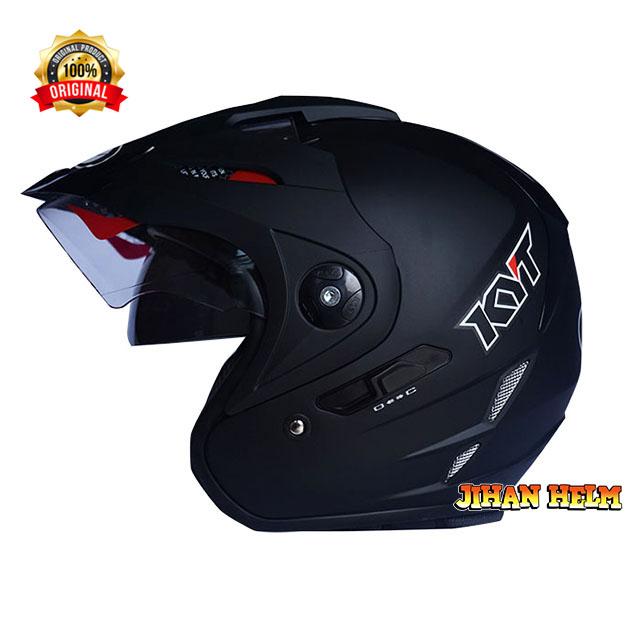 Helm KYT Venom Rr Black Doft Terlaris 