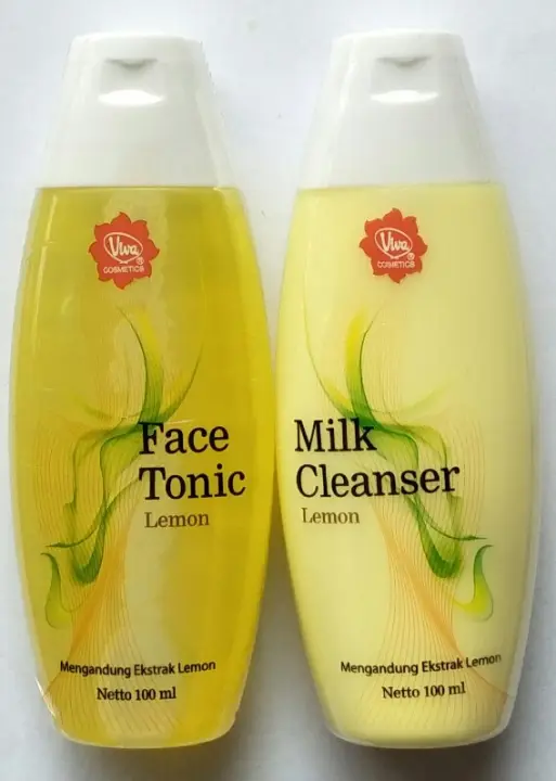 Viva Face Tonic Viva Milk Cleanser 100ml Lemon Lazada Indonesia