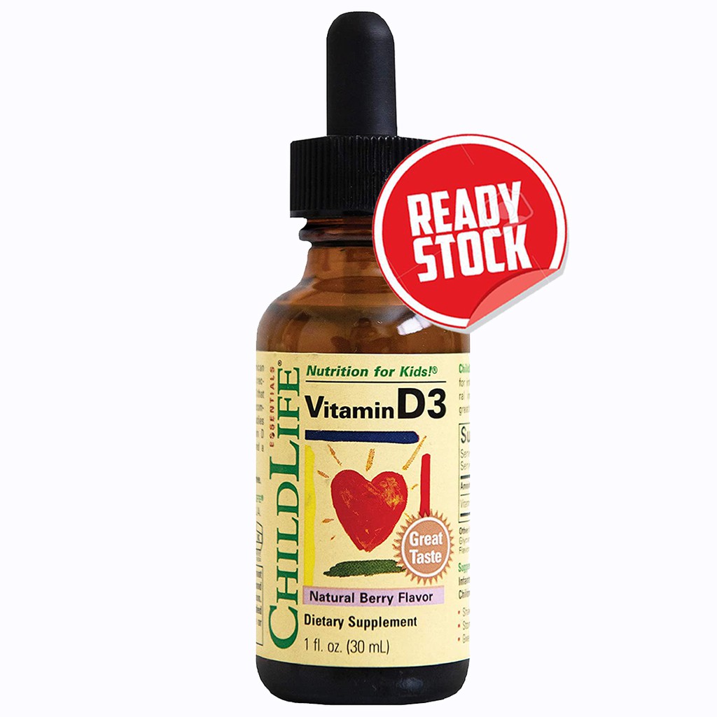 ChildLife Drop Vitamin D3 30ml ChildLife Vitamin D3 Untuk Anak Lazada Indonesia