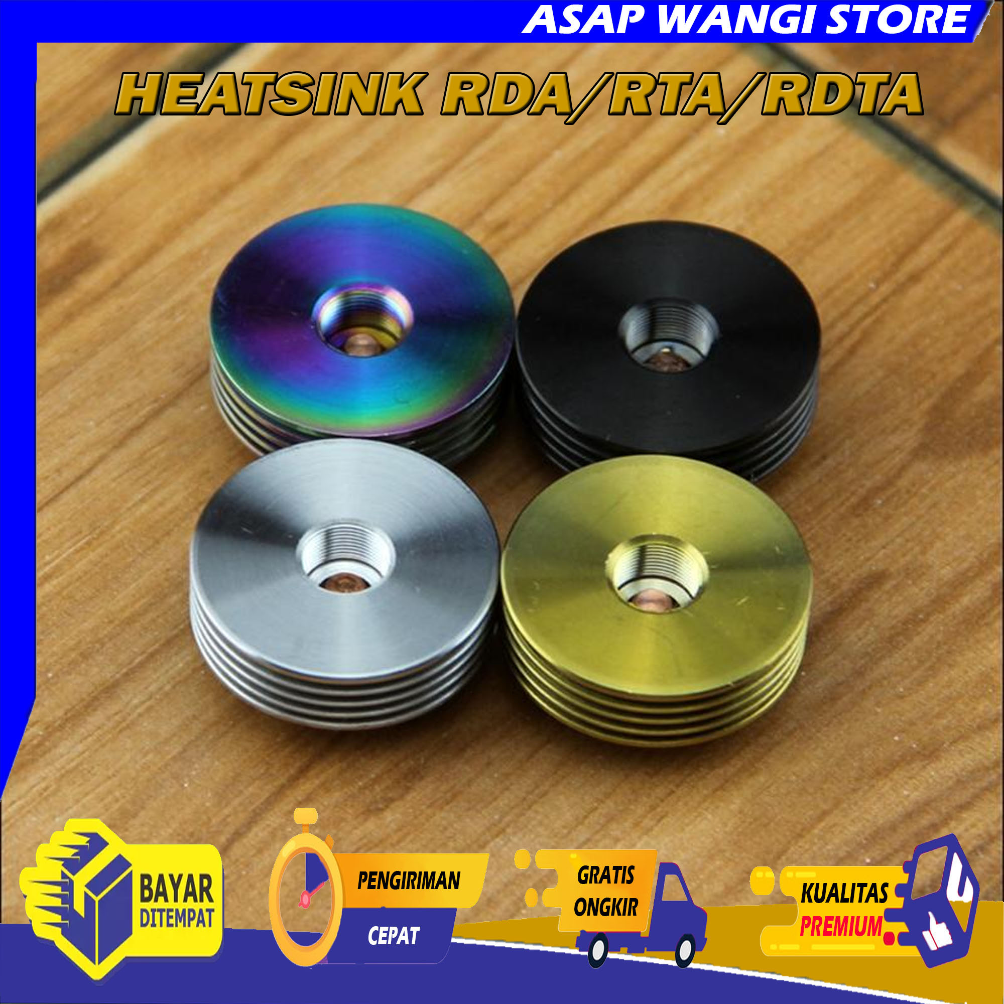 Heatsink Heat sink RDA RTA RDTAA 22mm Konektor Untuk Termurah Aksesoris