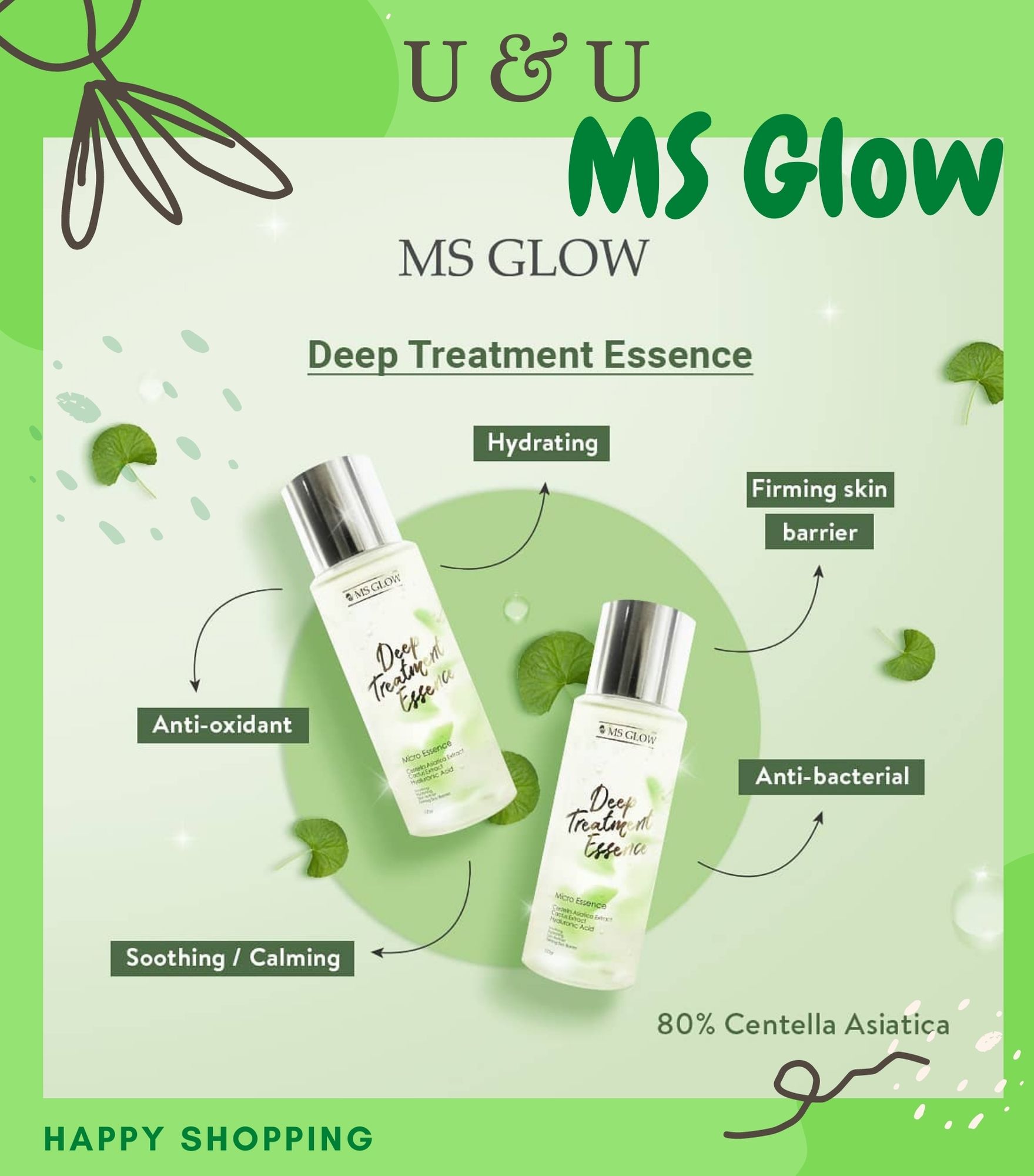 Ms Glow Deep Treatment Essence Lazada Indonesia