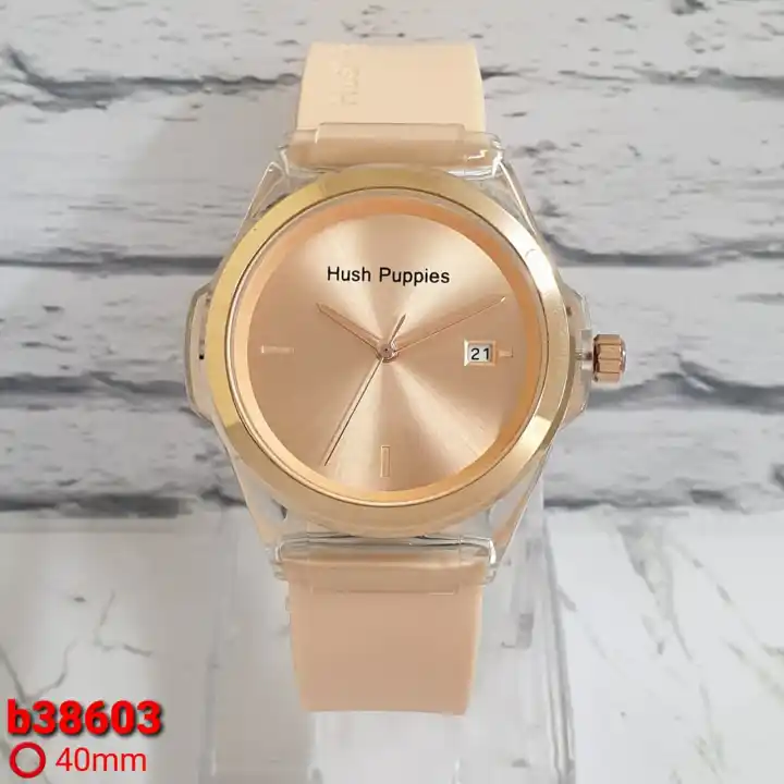 Jam Tangan Wanita Hush Puppies Tiga Jarum Tanggal Aktif Tali Rubber Lazada Indonesia