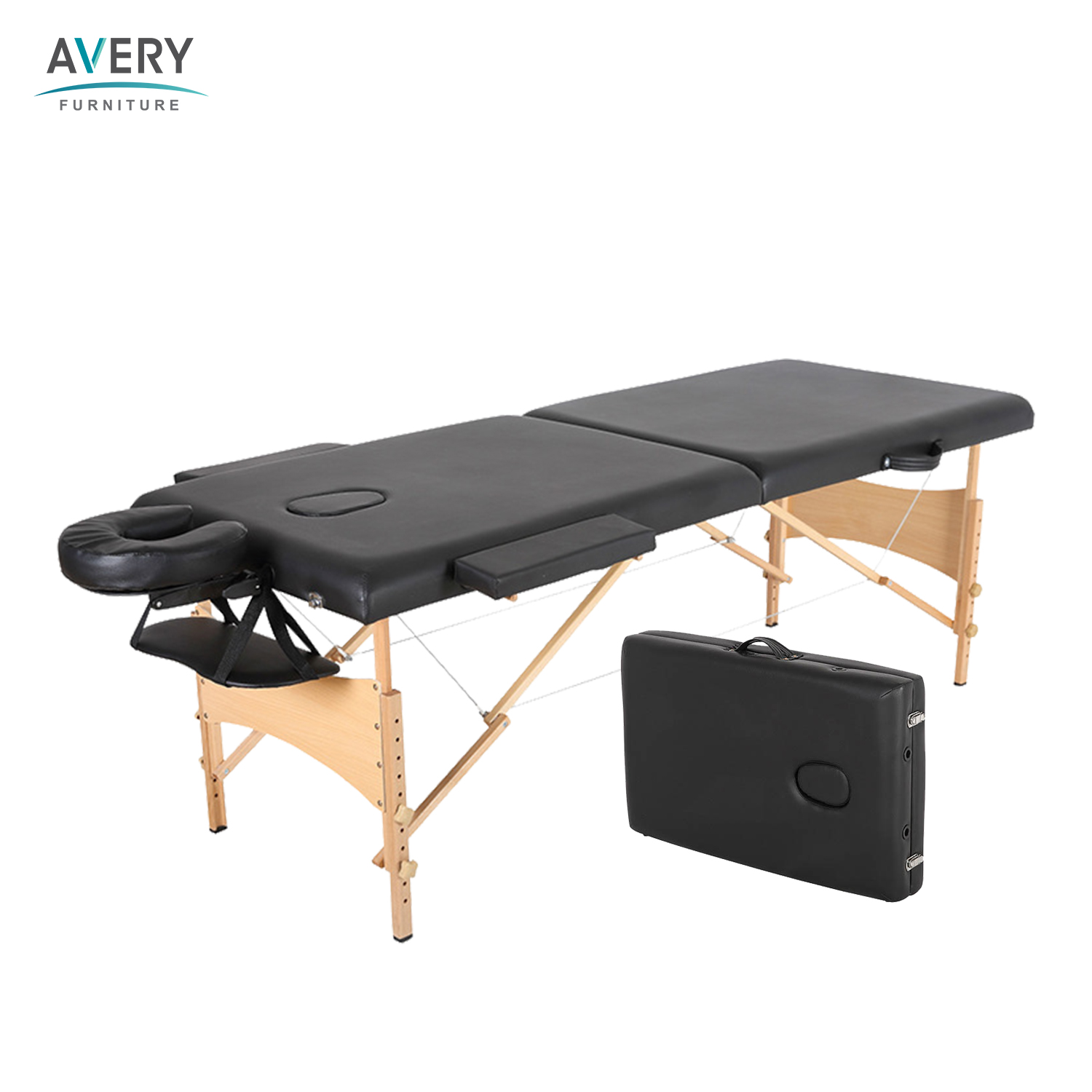 Folding Beauty Bed Kasur Spa Therapy / Treatment Bed Avery FMT001