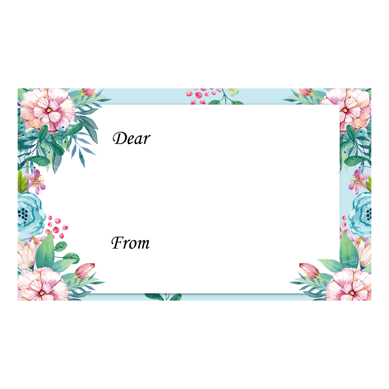 6Y Kartu Ucapan DIY Set isi 10pcs | Kartu ucapan Estetika | Kartu