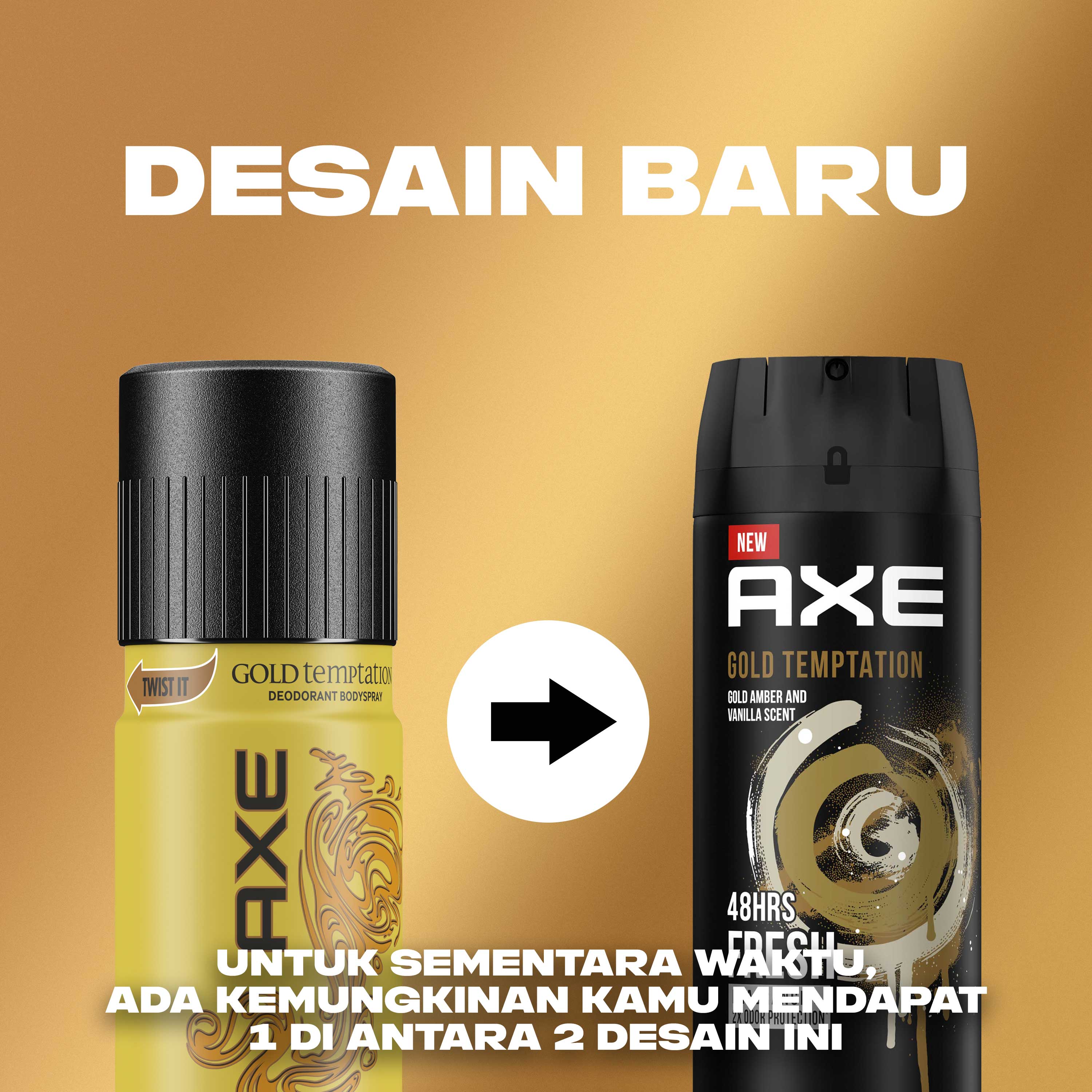 axe gold temptation deodorant