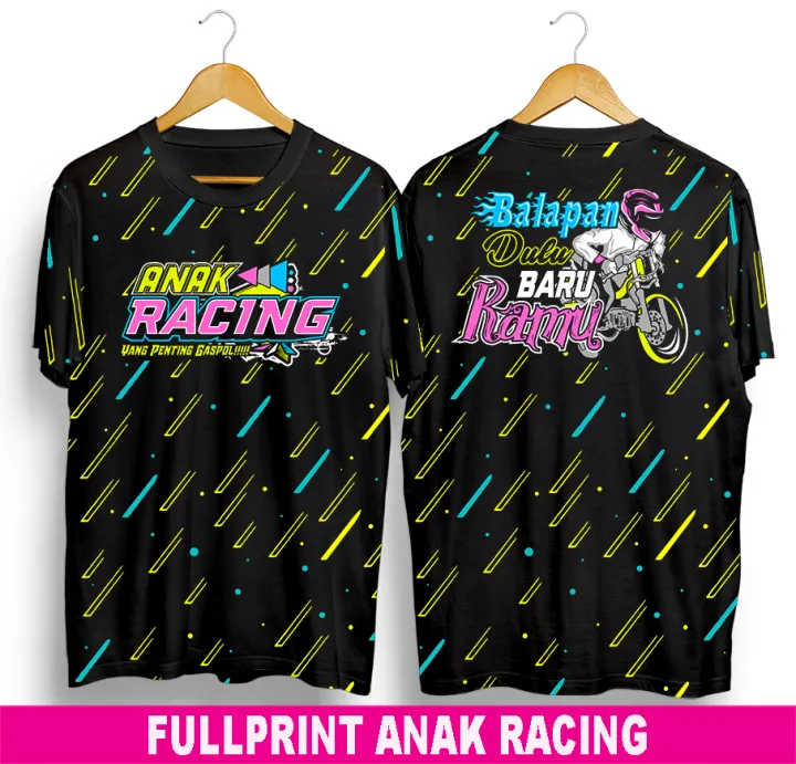 Baju Anak Racing Terlaris Kaos Anak Racing Terbaru Kaos Murah Kaos Distro Anak Racing Wisdom Lazada Indonesia